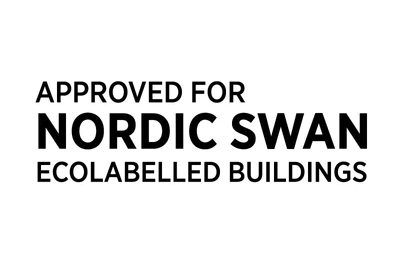 Wedi - can be used in Nordic Swan eco-labelled constructions